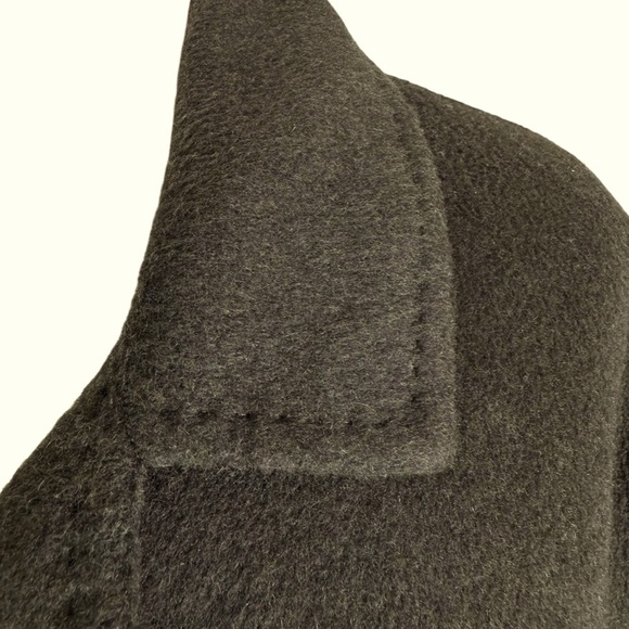 HOUSE OF HARLOW 1960 Wool Blend Cropped Jacket Olive Green Size S - Picture 9 of 11